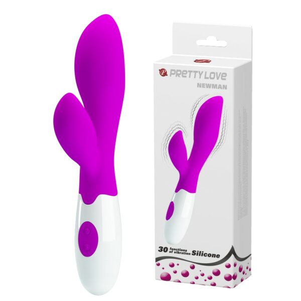 Pretty Love - Newman Silicone Rabbit Vibrator