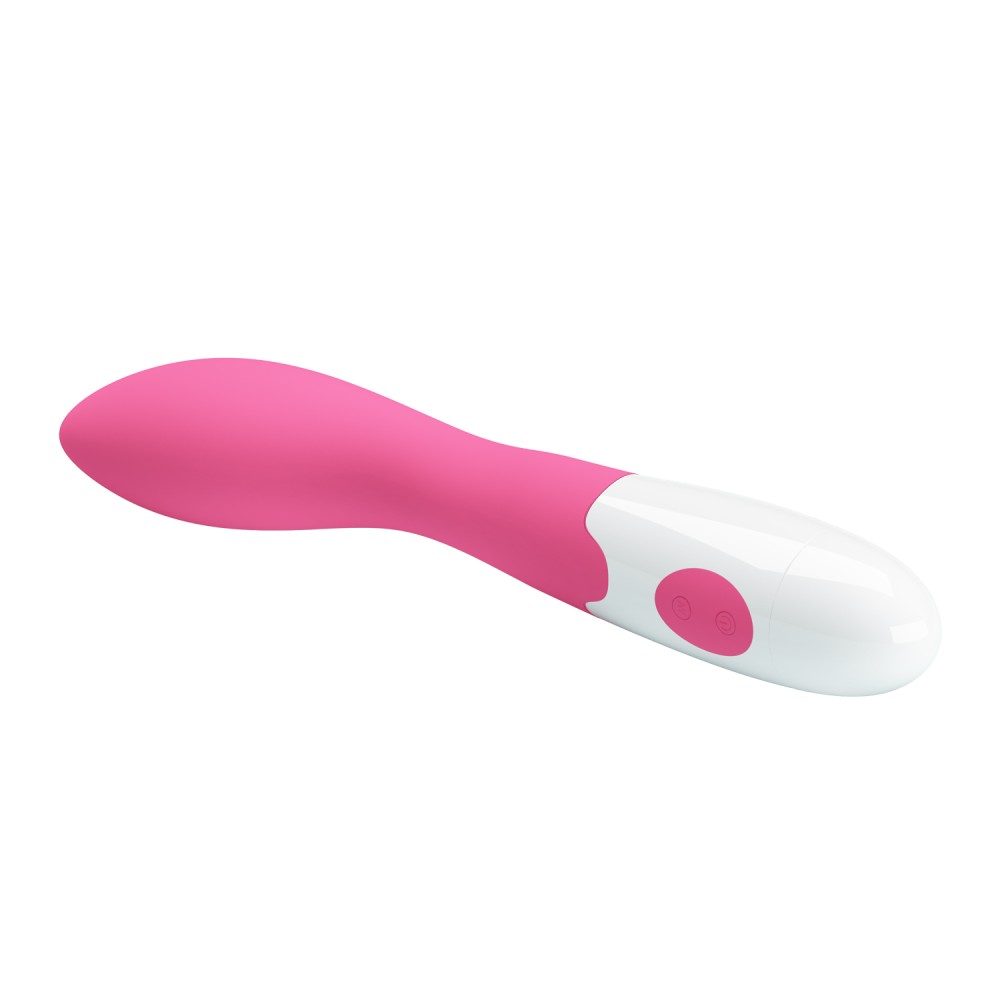 Pretty Love Bishop, Silicone G-Spot Vibrator - Pink - Image 5