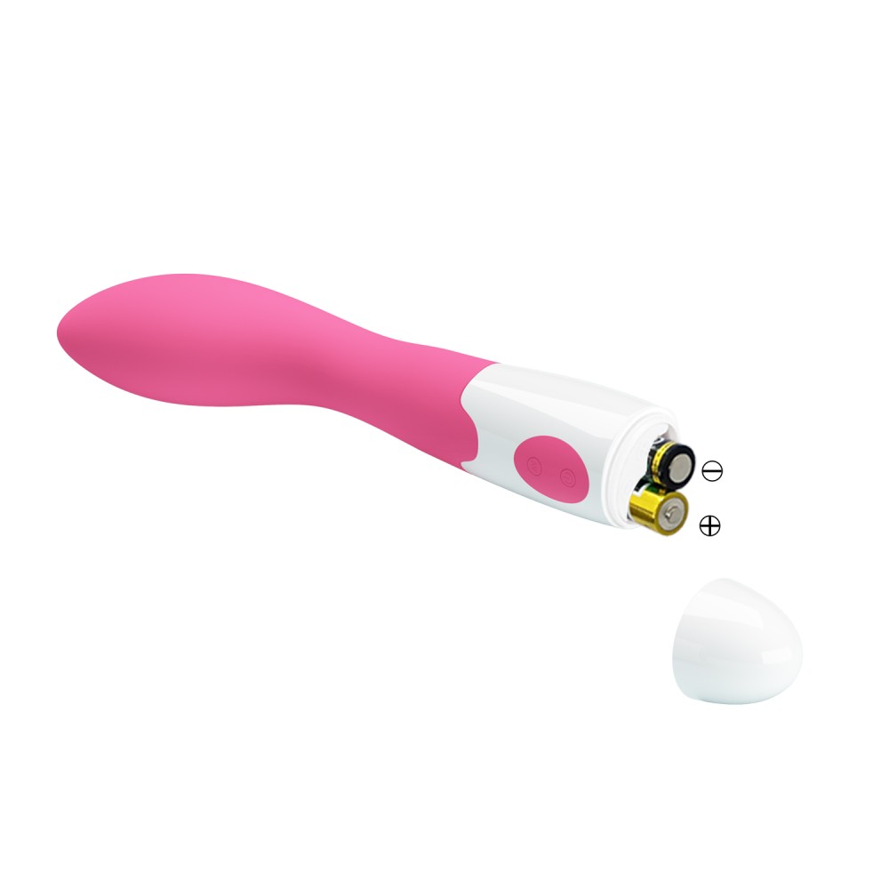 Pretty Love Bishop, Silicone G-Spot Vibrator - Pink - Image 4