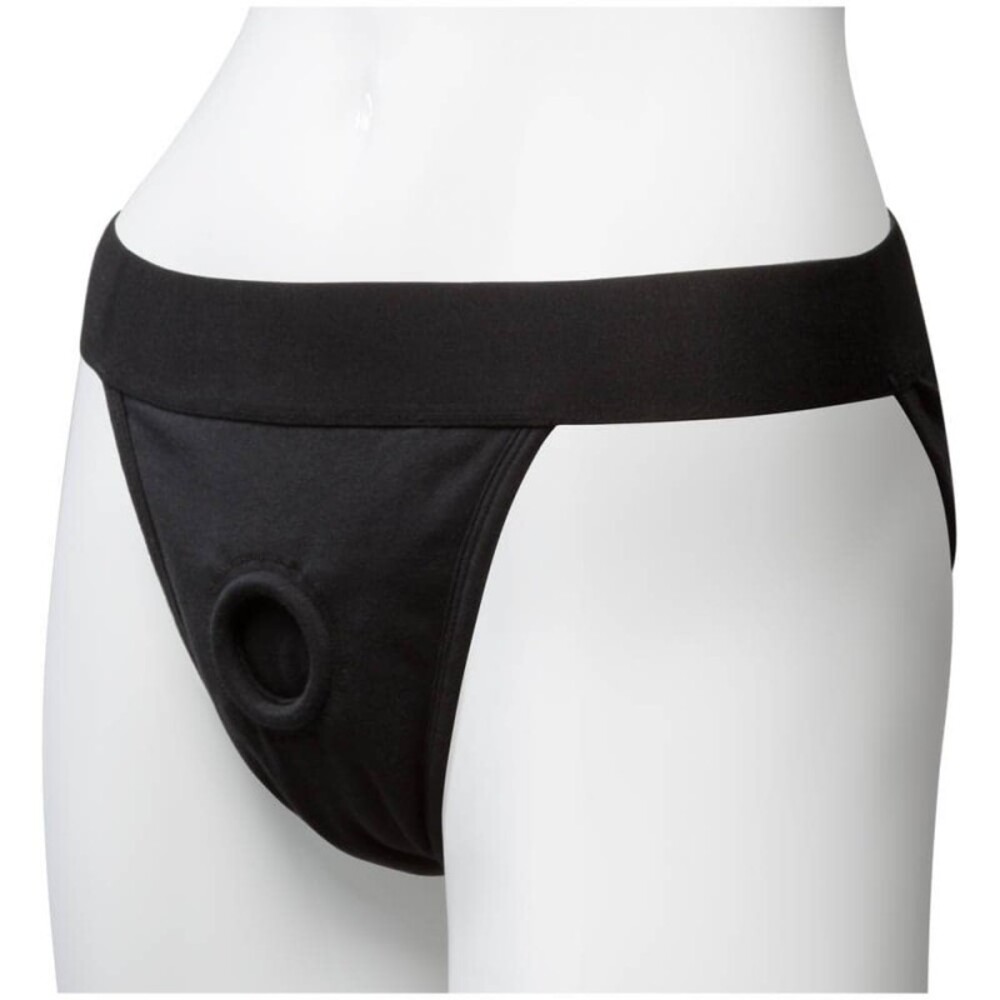 Vac-U-Lock - Panty Harness with Plug - Full Back - Image 4