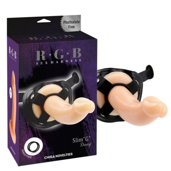 Slim "G"  Strap-on Dong