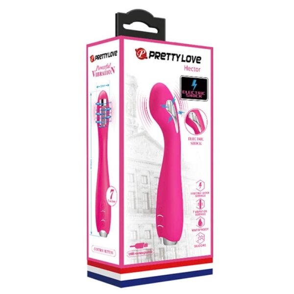 Pretty Love Hector Pink G-Spot Rechargeable Vibrator