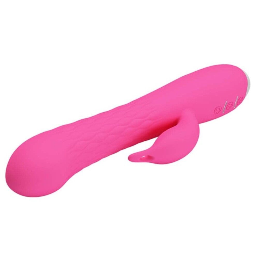 Pretty Love Molly Pink Rechargeable Rabbit Vibrator - Image 5