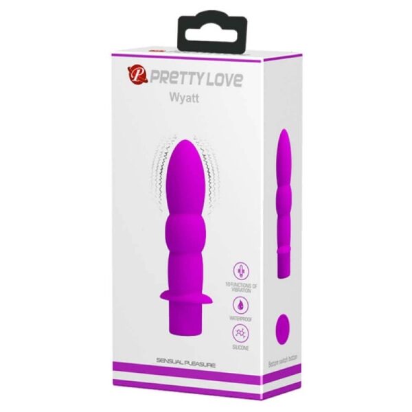 Pretty Love Wyatt Purple Mini Vibrator