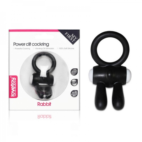 Power Clit Cockring Rabbit