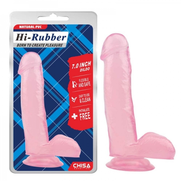 7.0 Inch Realistic Dildo-Pink