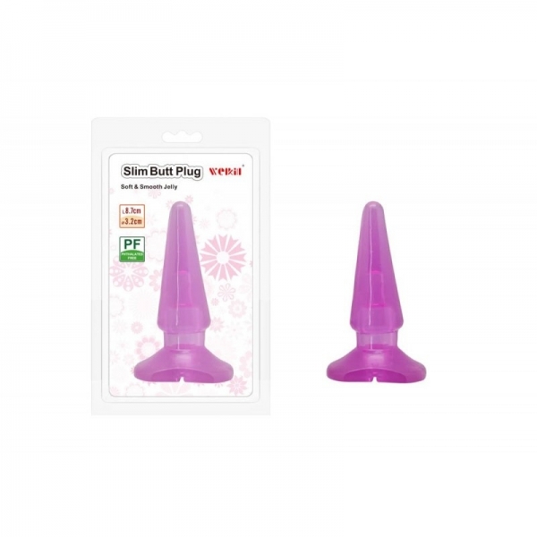 Charmly Slim Butt Plug Purple