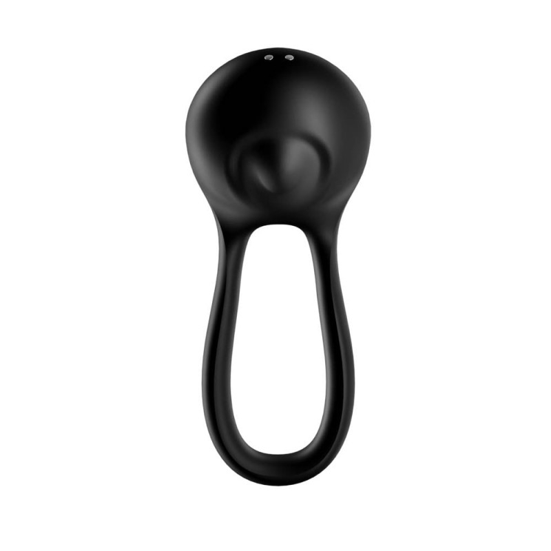 Satisfyer Majestic Duo Cock Ring Rechargeable Black - Image 3