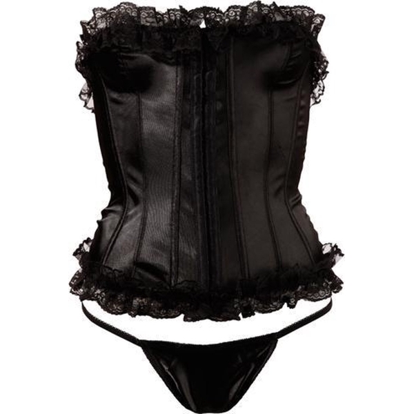 Black Corset with G-String
