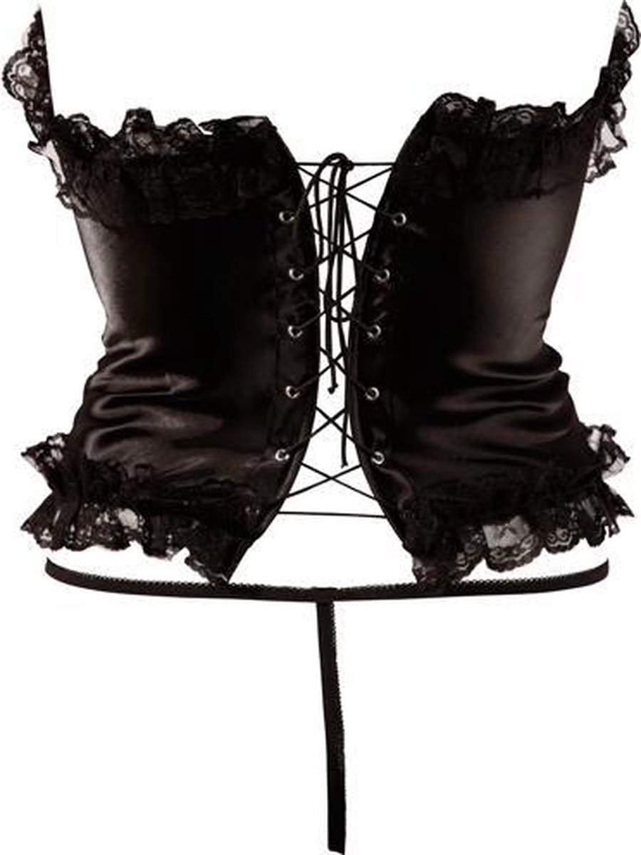 Black Corset with G-String - Image 3