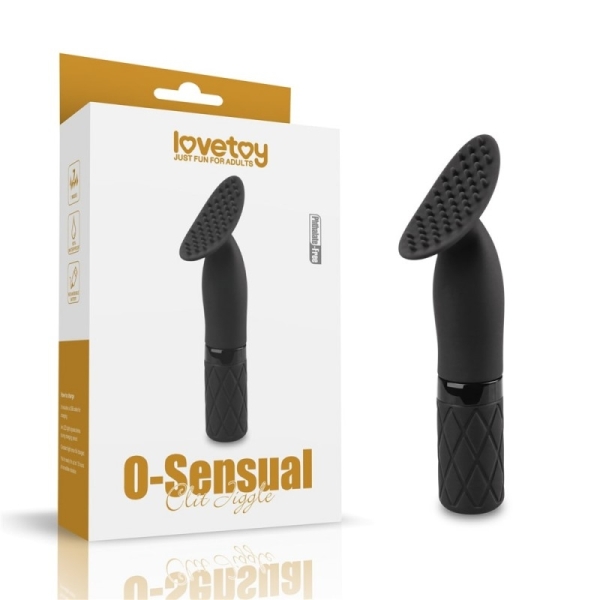 O-Sensual Clit Jiggle Rechargeable Silicone Vibrator
