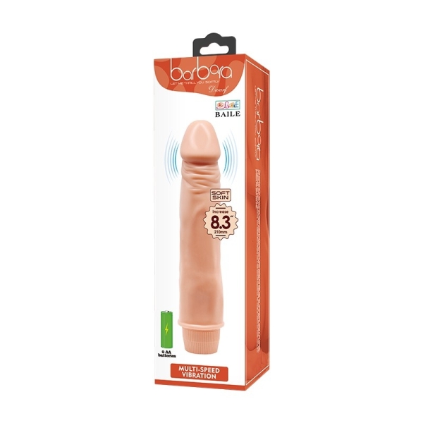 Barbara Dwarf Realistic Multi-Speed Vibrator 8.3"