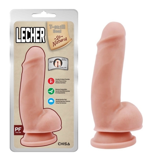 Lecher Real Feel Dildo - Flesh