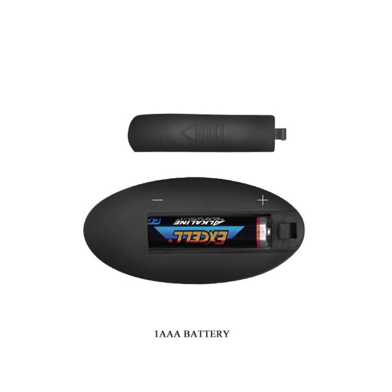 Pretty Love Algernon Rechargeable Wireless Couples Vibe-Black - Image 6