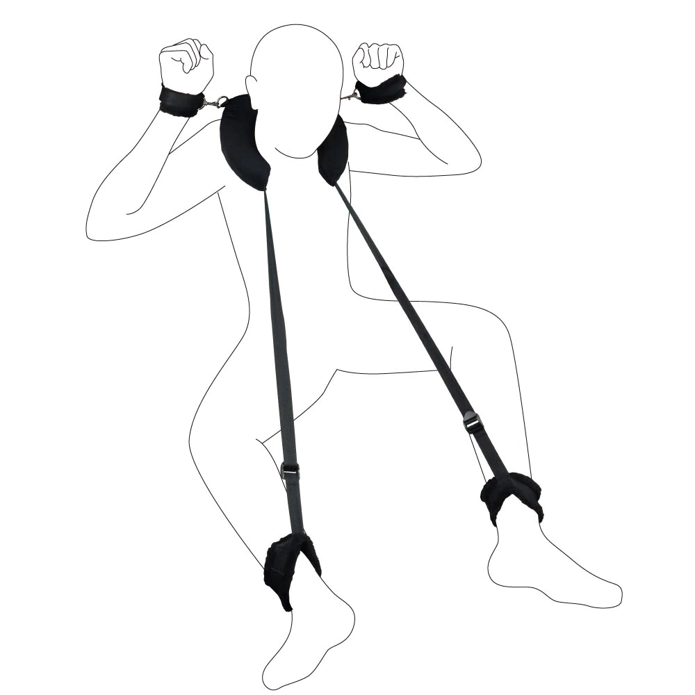 Bondage Beginner Positions System - Black Color