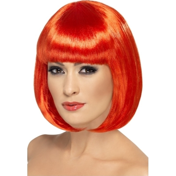 Redish Frame Wig
