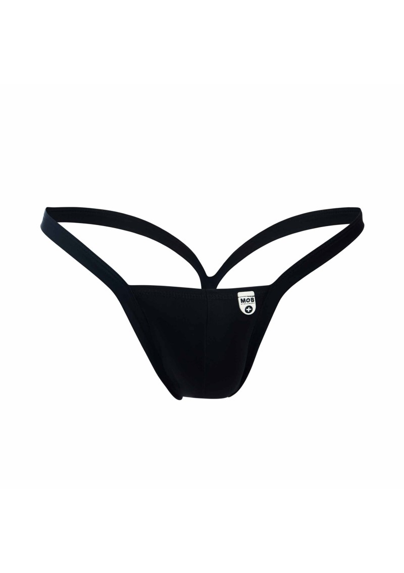 MOB Y Buns Men's Thong Black - Image 5