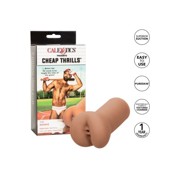 Cheap Thrills The Rookie-Ultra life-like Pure Skin Masturburbator