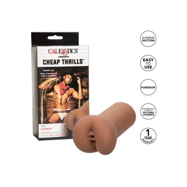 Cheap Thrills The Cowboy-Ultra life-like Pure Skin Masturburbator