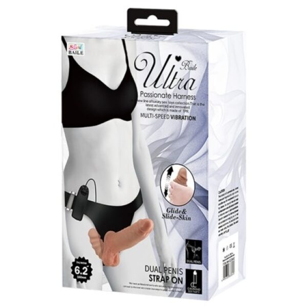 Ultra Passionate Harness Double Vibrating Strap-On 7