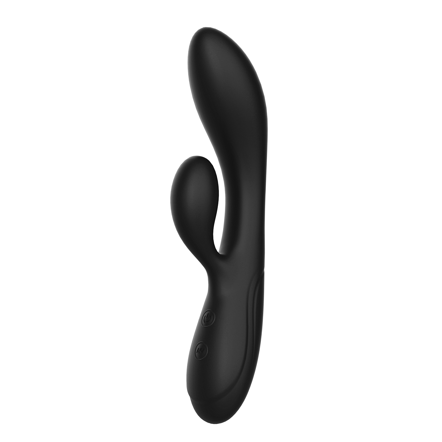 Rabbit Kasia Vibrator, 10 Vibe Modes, Liquid Silicone, USB Rechargeable - Black - Image 3