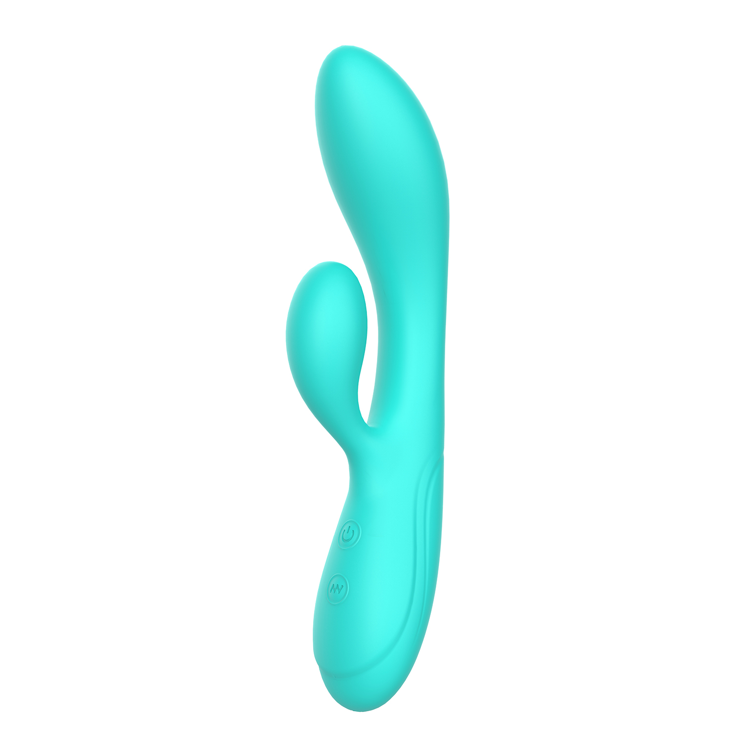 Rabbit Kasia Vibrator, 10 Vibe Modes, Liquid Silicone, USB Rechargeable - Green - Image 2