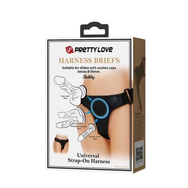 Pretty Love Bobby Harness Strap-On Briefs