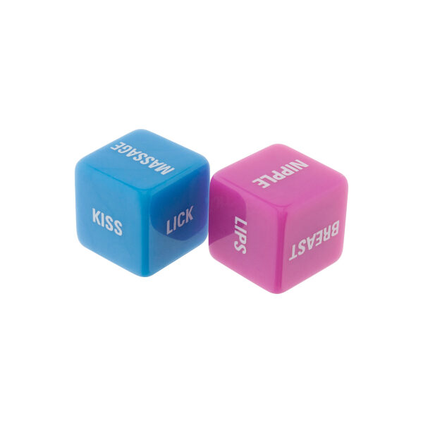 Lovers Dice Pink / Blue