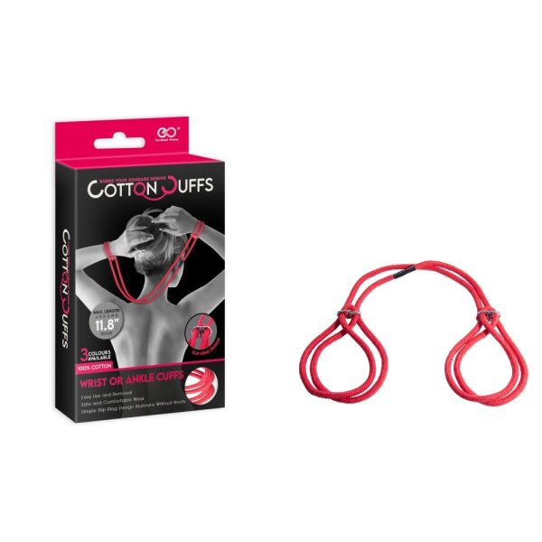 Cotton Cuffs - Red