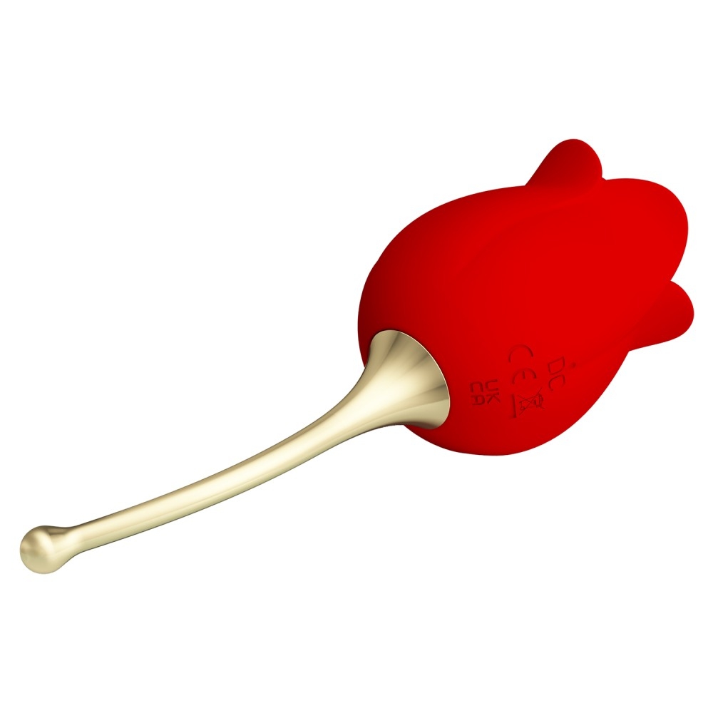 Pretty Love - Rose Lover, Clitoris Rechargeable Silicone Vibrator - Image 6