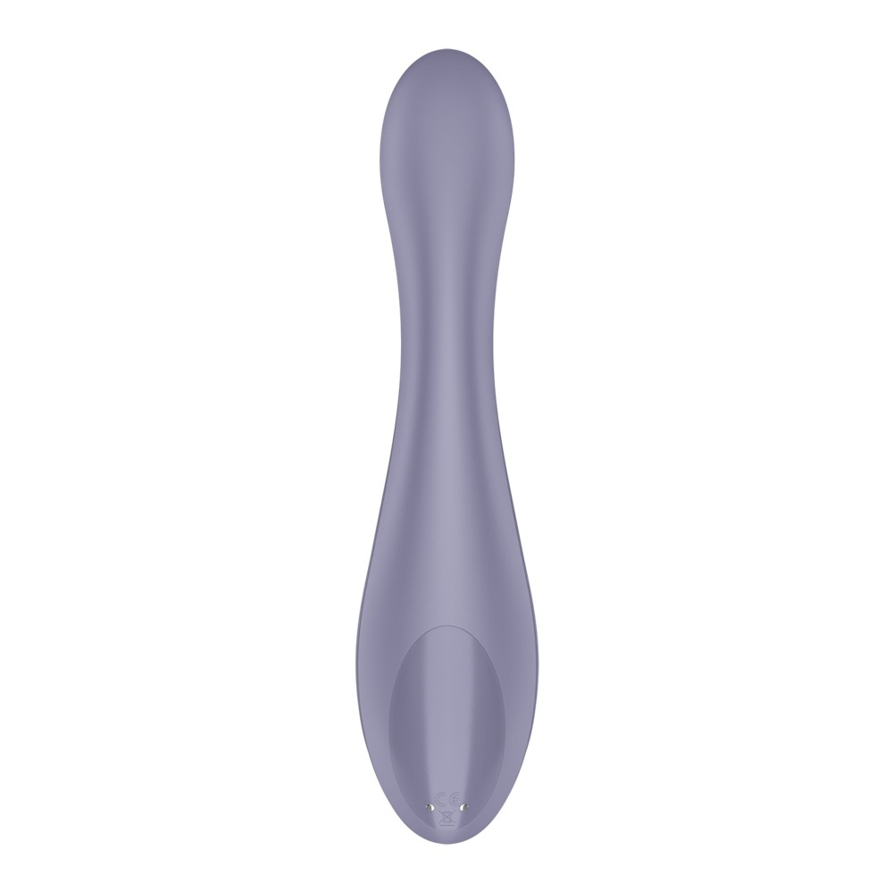 Satisfyer G-Force, Silicone G-Spot Vibrator, 50 Vibration Settings, Waterproof (IPX7), Rechargeable- Violet - Image 4