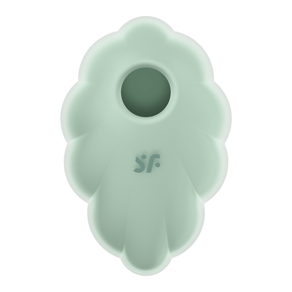 Satisfyer Cloud Dancer Clitoral Rechargeable Stimulator - Green - Image 3