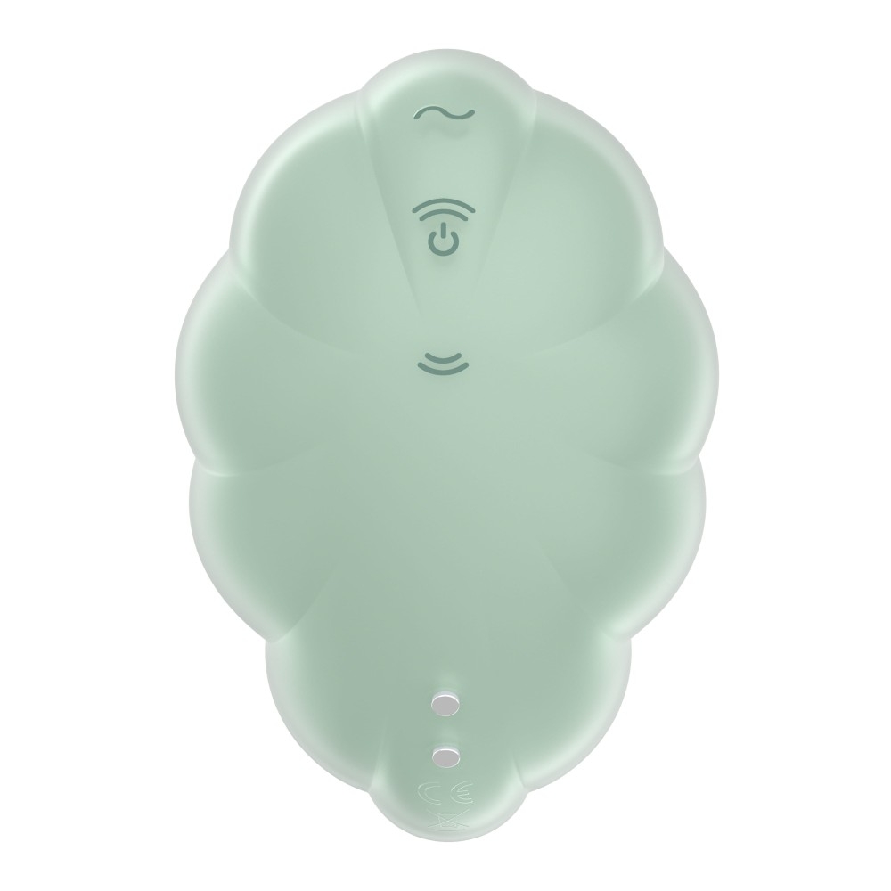 Satisfyer Cloud Dancer Clitoral Rechargeable Stimulator - Green - Image 4
