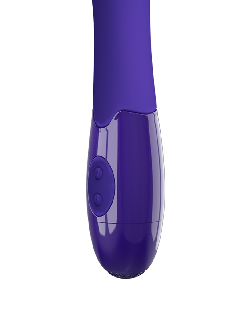 Elemental Youth G Spot Silicone Vibrator, 30 Vibrating Modes USB Rechargeable - Violet - Image 5