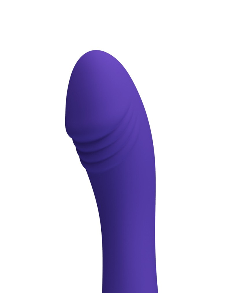 Elemental Youth G Spot Silicone Vibrator, 30 Vibrating Modes USB Rechargeable - Violet - Image 6