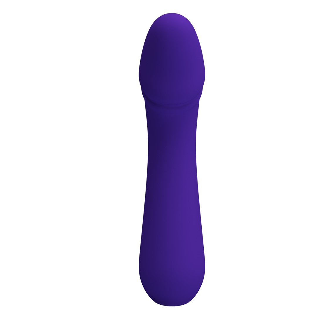 Faun G Spot Silicone Vibrator, 12 Vibrating Modes, USB Rechargeable - Violet - Image 7