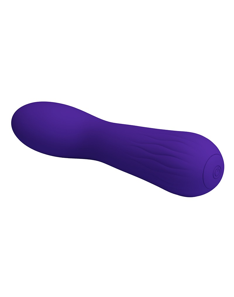 Faun G Spot Silicone Vibrator, 12 Vibrating Modes, USB Rechargeable - Violet - Image 8