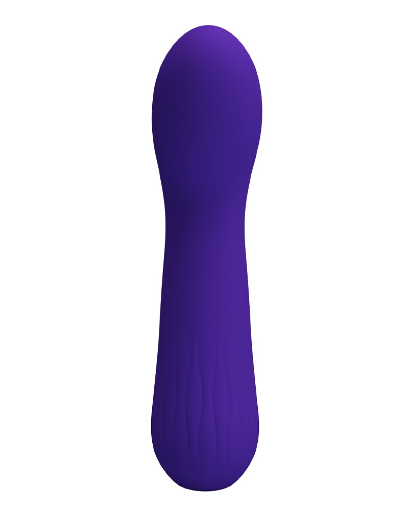 Faun G Spot Silicone Vibrator, 12 Vibrating Modes, USB Rechargeable - Violet - Image 9