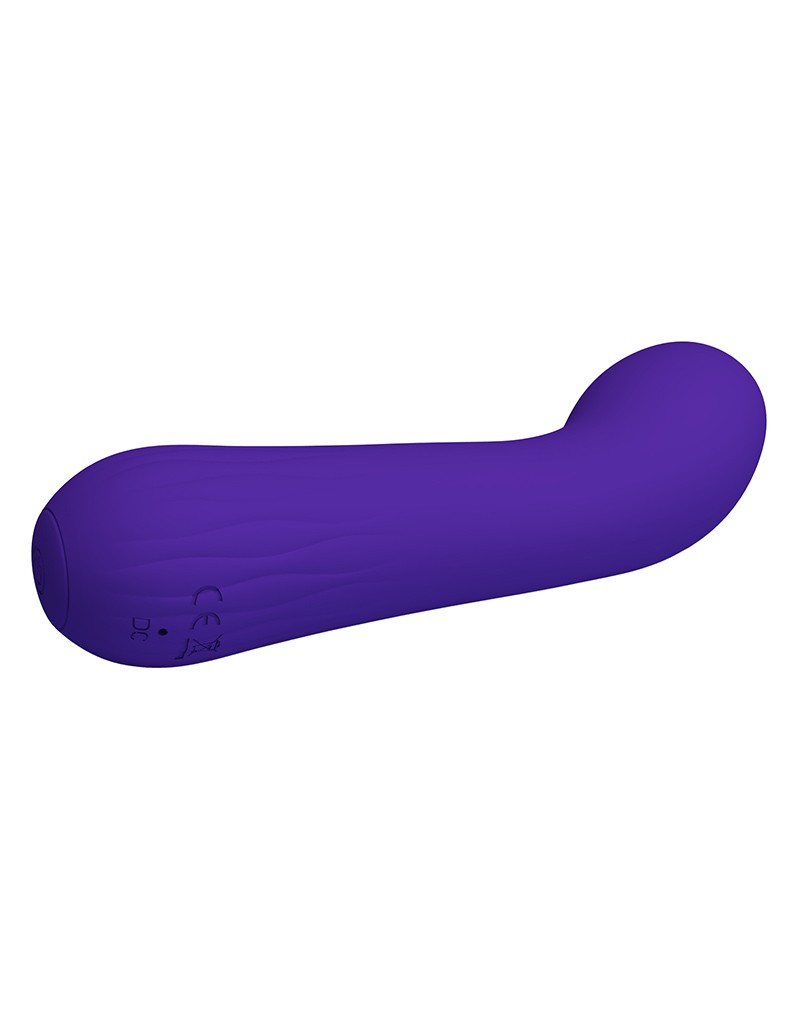 Faun G Spot Silicone Vibrator, 12 Vibrating Modes, USB Rechargeable - Violet - Image 10