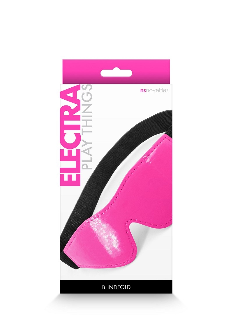 NS Novelties Electra Blindfold - Pink - Image 2