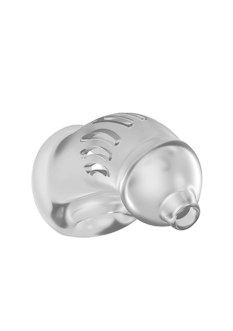 Model 29 - TPE Chastity Cage - Transparent - Image 5