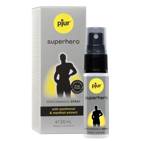 Pjur Superhero Strong delay spray-Panthenol & Menthol-20 ml