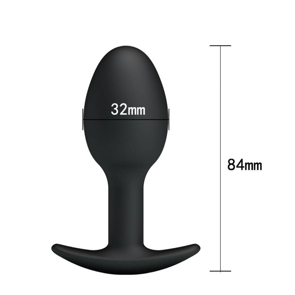 Pretty Love Heavy Balls Silicone Butt Plug 1 - Image 3