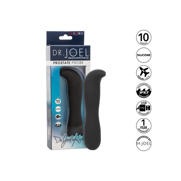 CalExotics Dr. Joel Kaplan Rechargeable Silicone Prostate Probe