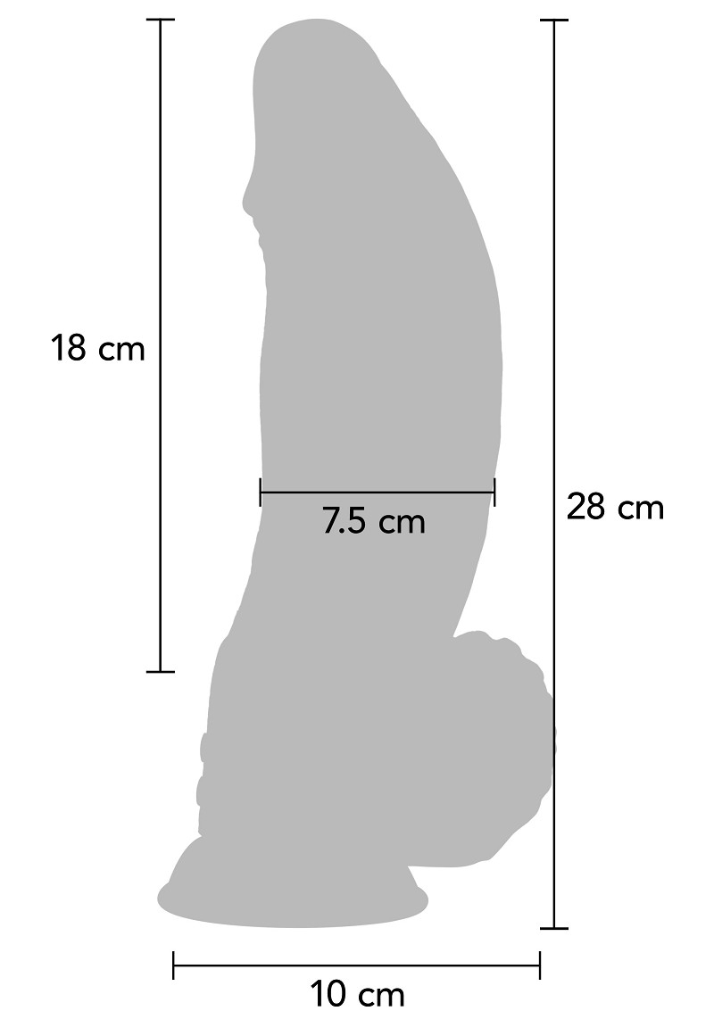 Hidden Desire Extreme Vibrating Demon Monster Silicone Dildo - Image 4