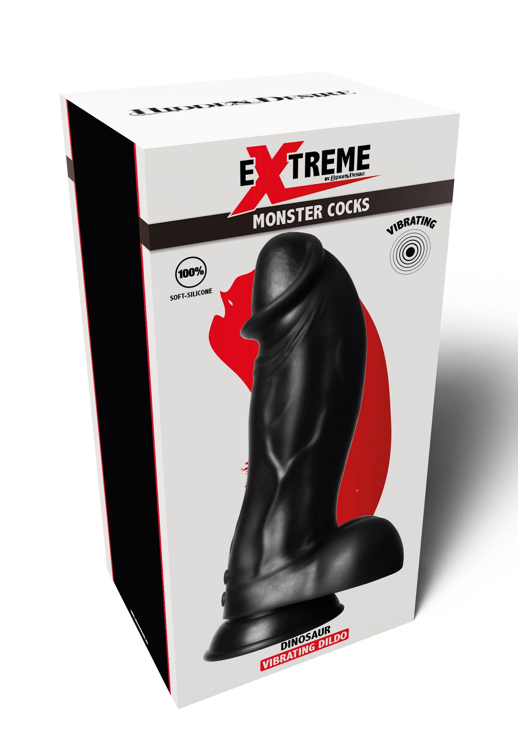 Hidden Desire Extreme Vibrating Demon Monster Silicone Dildo - Image 2
