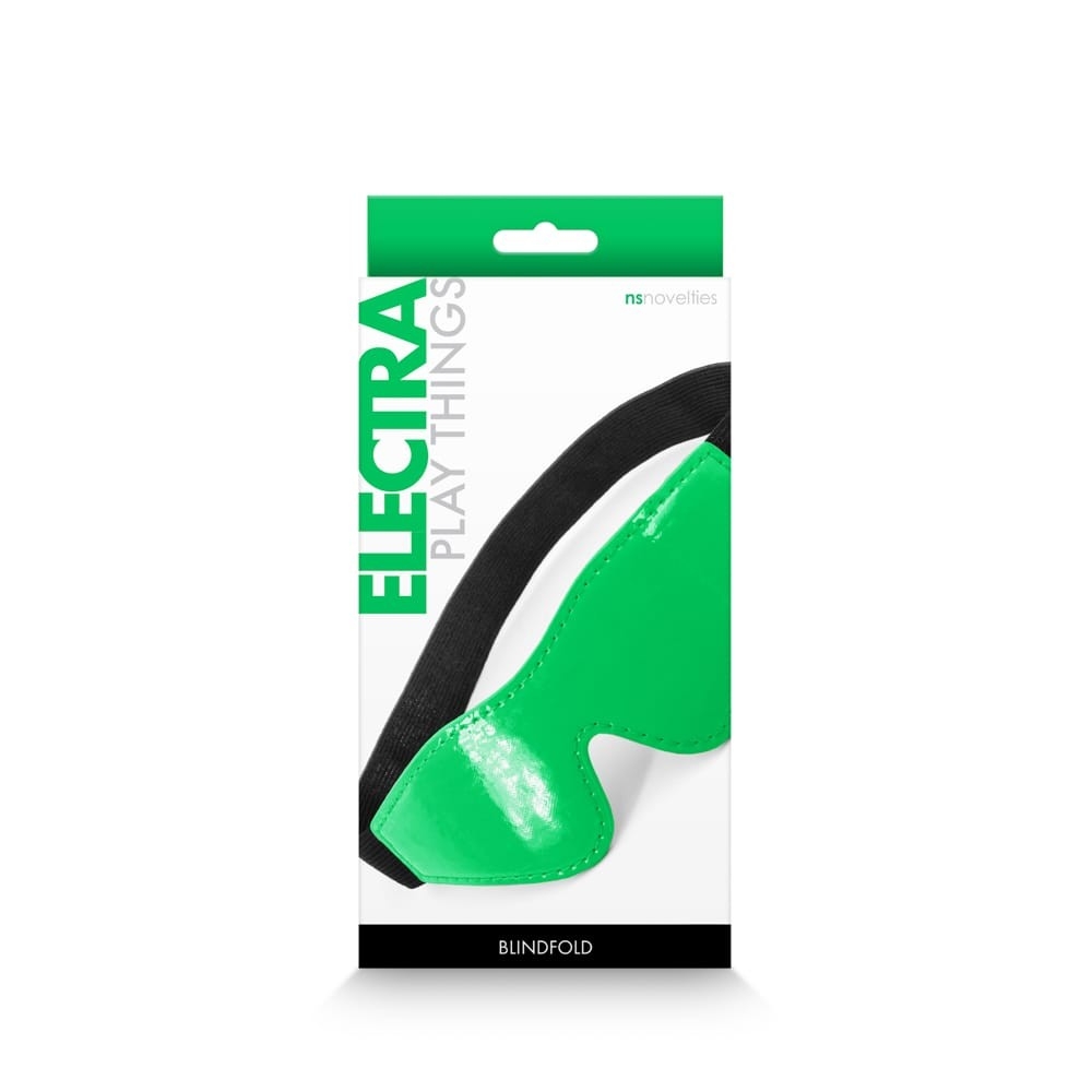 NS Novelties Electra Blindfold - Green - Image 2