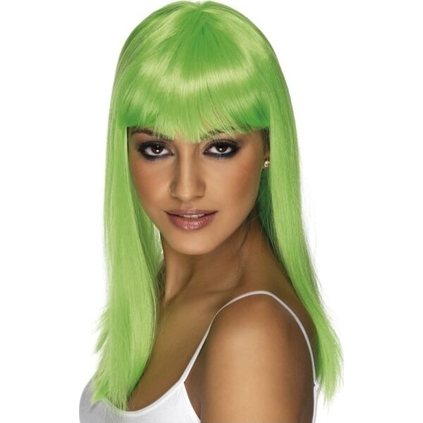 Glamourama Bright Green Wig