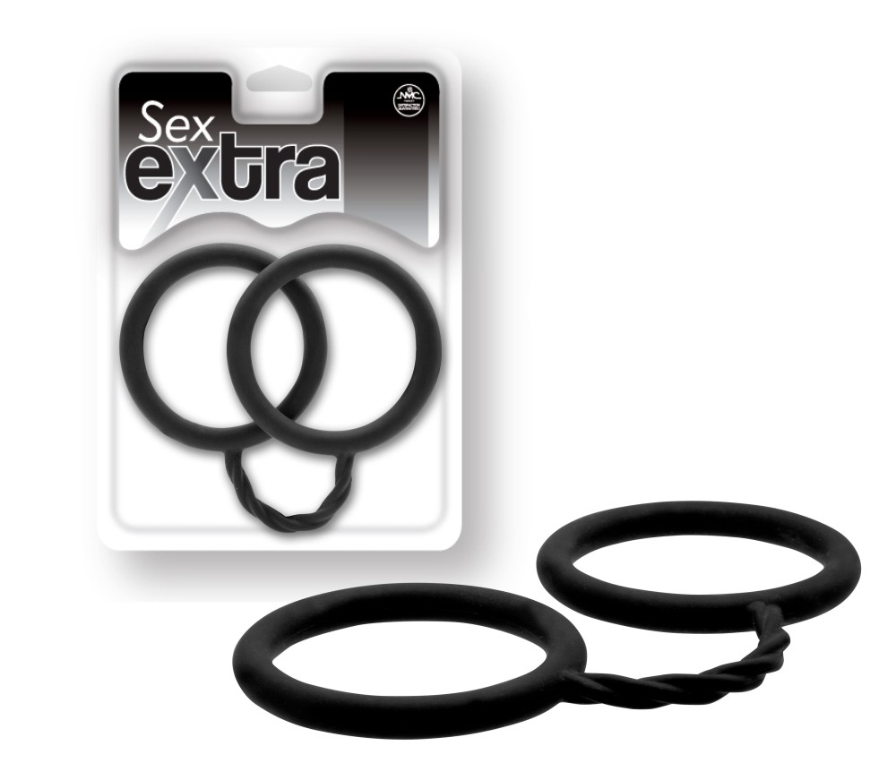 SEX EXTRA - Silicone Cuffs - Black