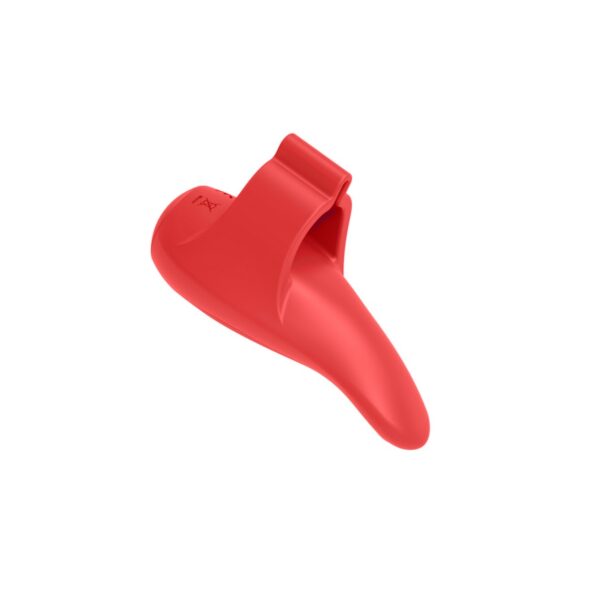 Silicone Vibrator Finger - Red